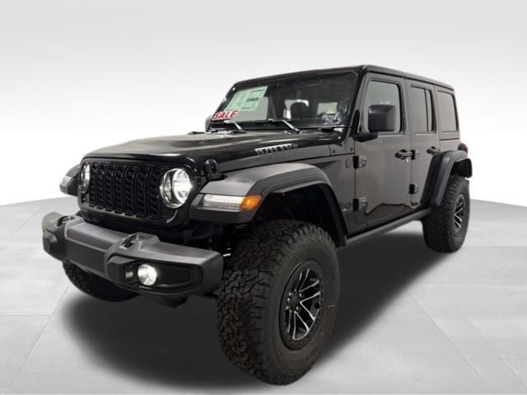 New 2026 Jeep Wrangler 4-DOOR WILLYS Sport Utility