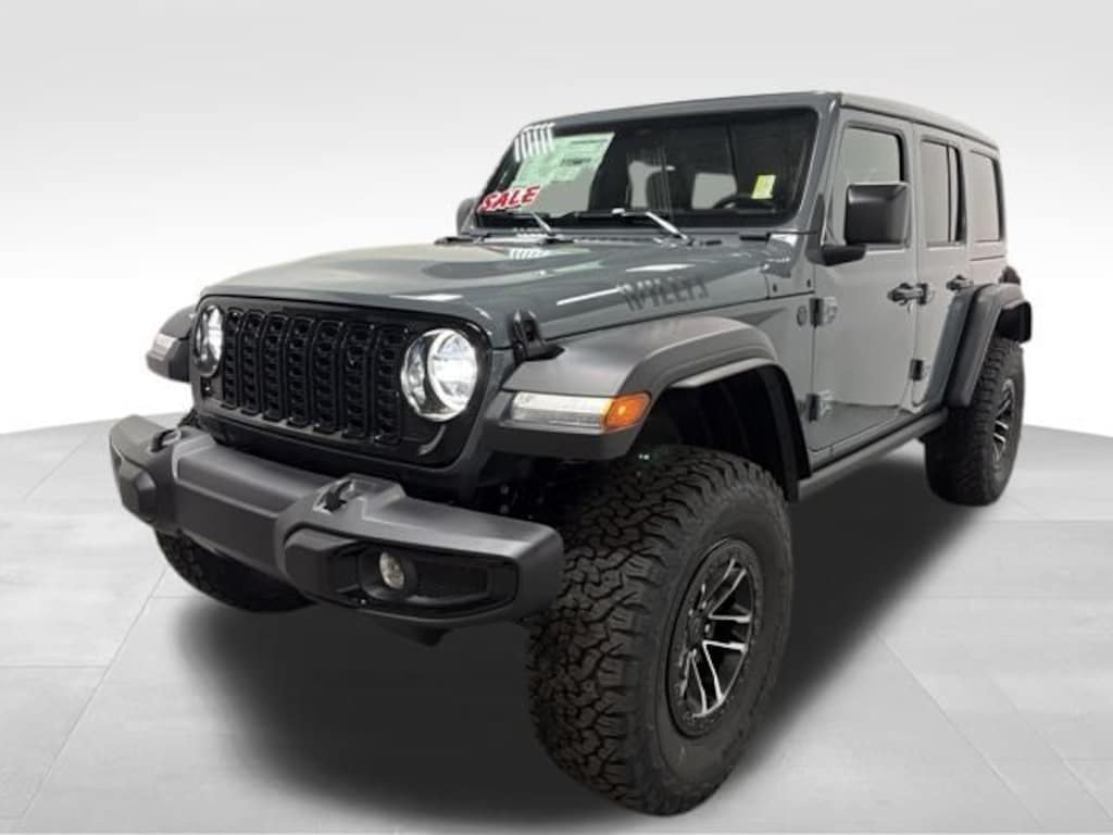 New 2026 Jeep Wrangler 4-DOOR WILLYS Sport Utility