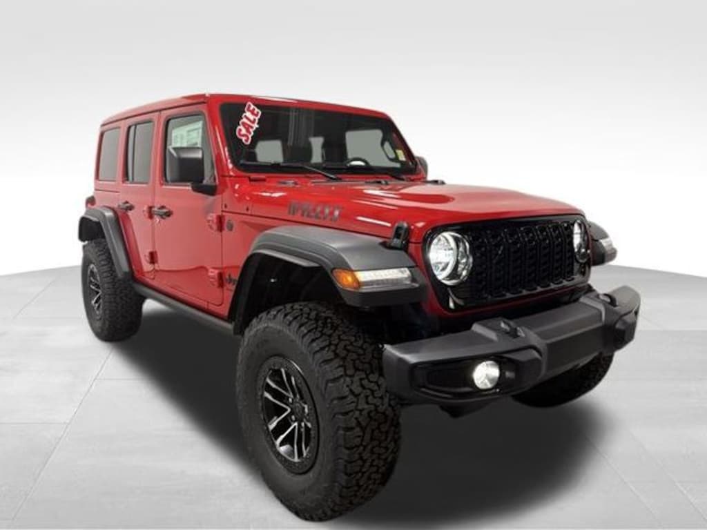 New 2026 Jeep Wrangler 4-DOOR WILLYS Sport Utility