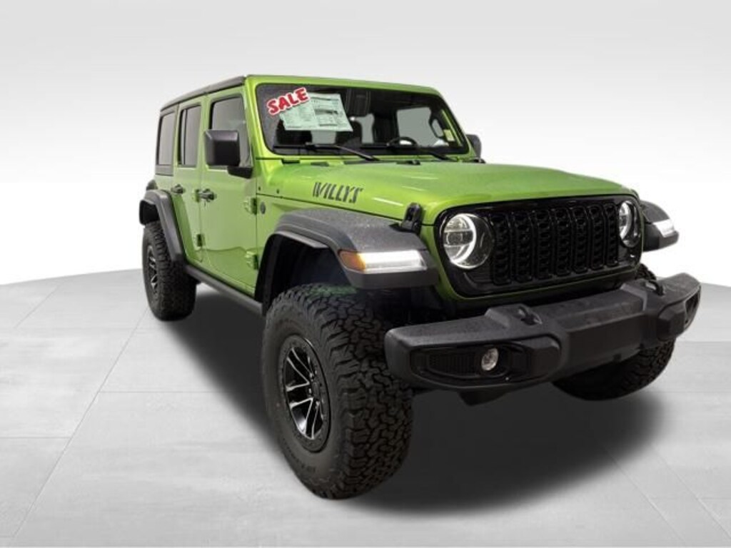 New 2026 Jeep Wrangler 4-DOOR WILLYS Sport Utility