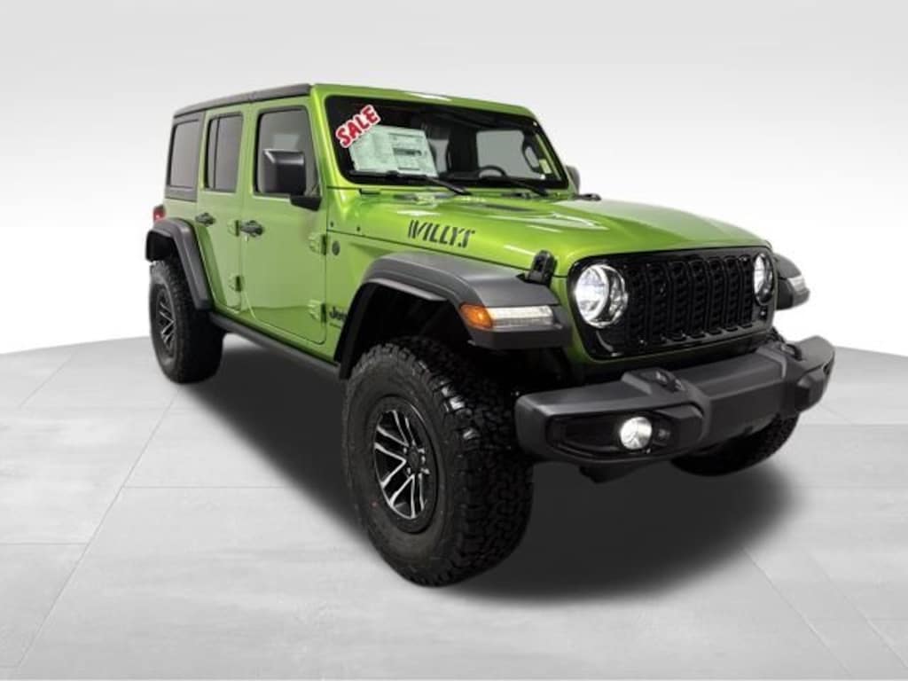 New 2026 Jeep Wrangler 4-DOOR WILLYS Sport Utility