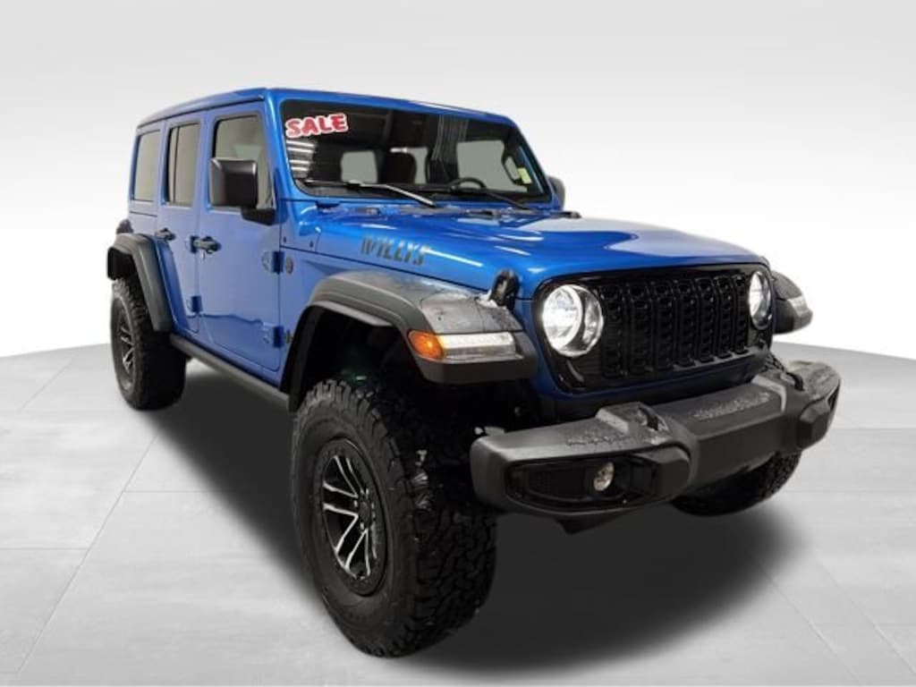 New 2026 Jeep Wrangler 4-DOOR WILLYS Sport Utility