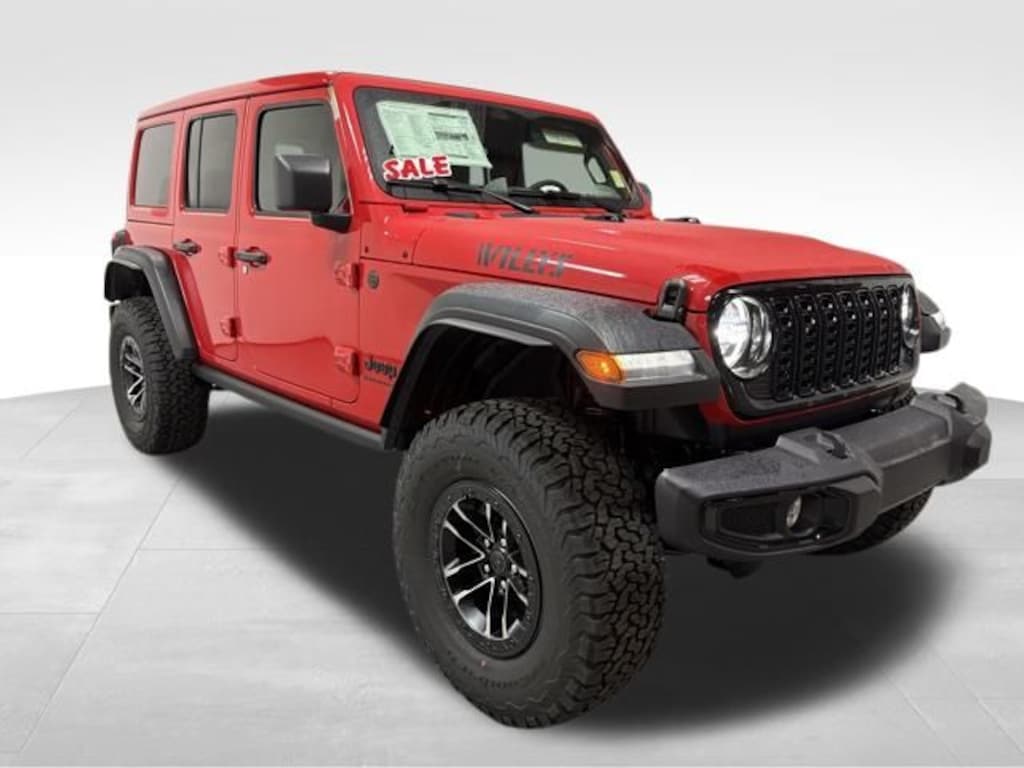 New 2026 Jeep Wrangler 4-DOOR WILLYS Sport Utility
