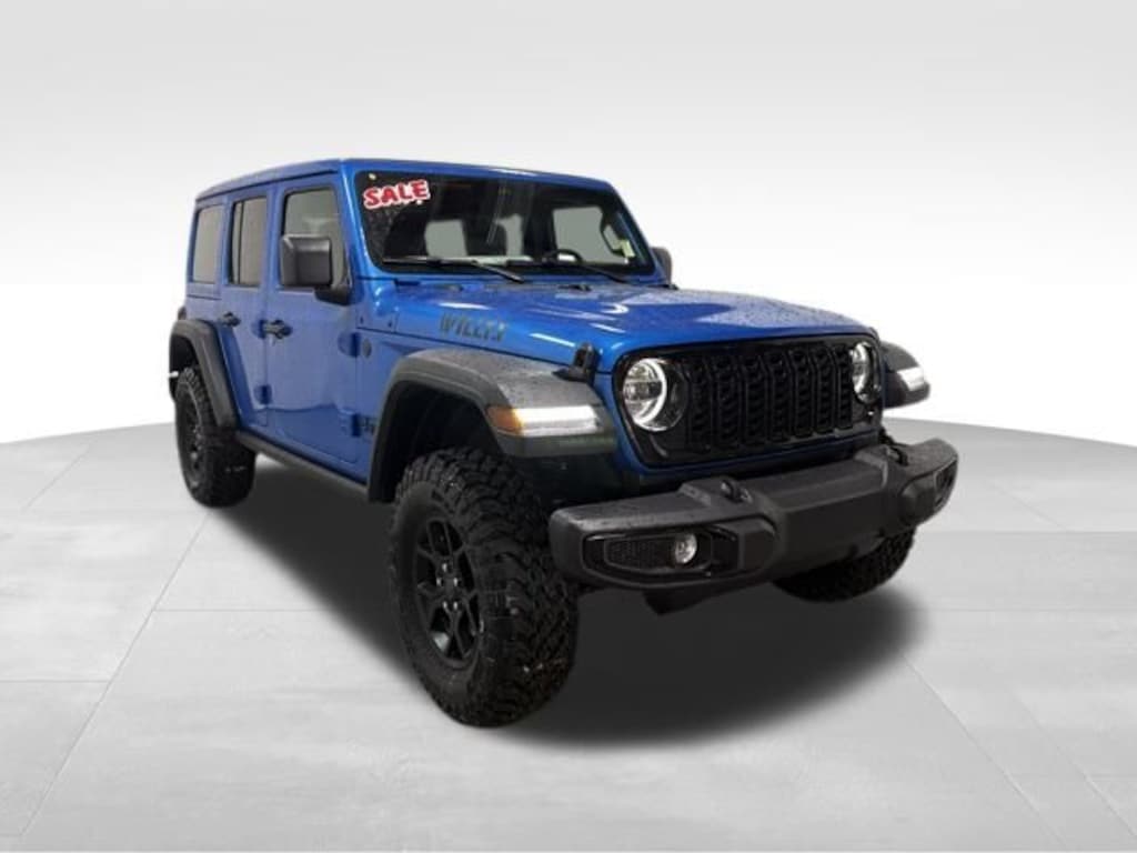 New 2026 Jeep Wrangler 4-DOOR WILLYS Sport Utility