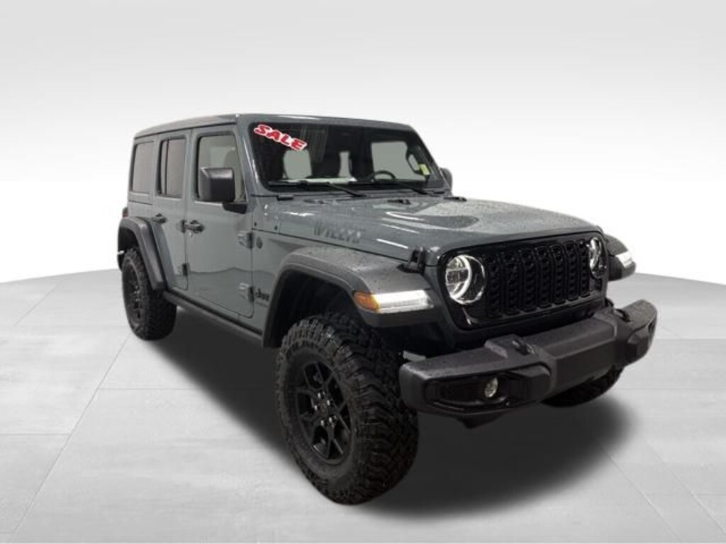 New 2026 Jeep Wrangler 4-DOOR WILLYS Sport Utility