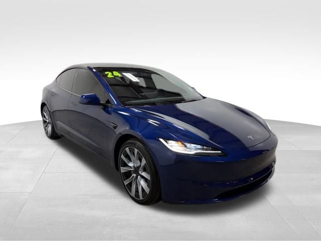 Used 2024 Tesla Model 3 Base with VIN 5YJ3E1EA6RF751320 for sale in Mishawaka, IN