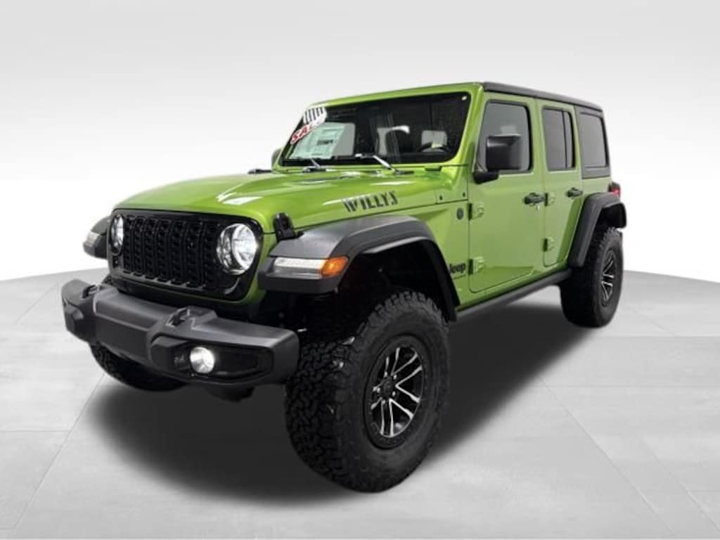 New 2026 Jeep Wrangler 4-DOOR WILLYS Sport Utility