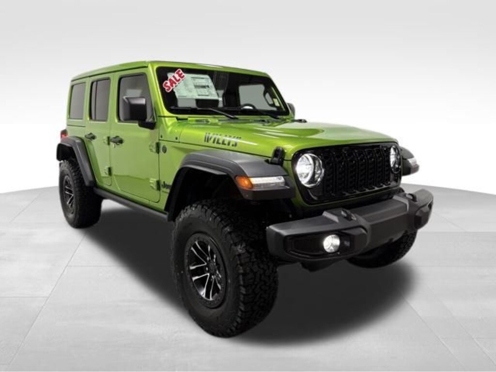 New 2026 Jeep Wrangler 4-DOOR WILLYS Sport Utility