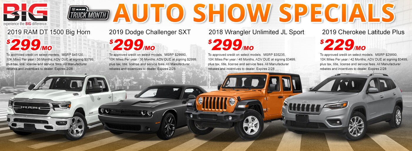 Big Chrysler Dodge Jeep Ram Chrysler Dodge Jeep Ram Dealership
