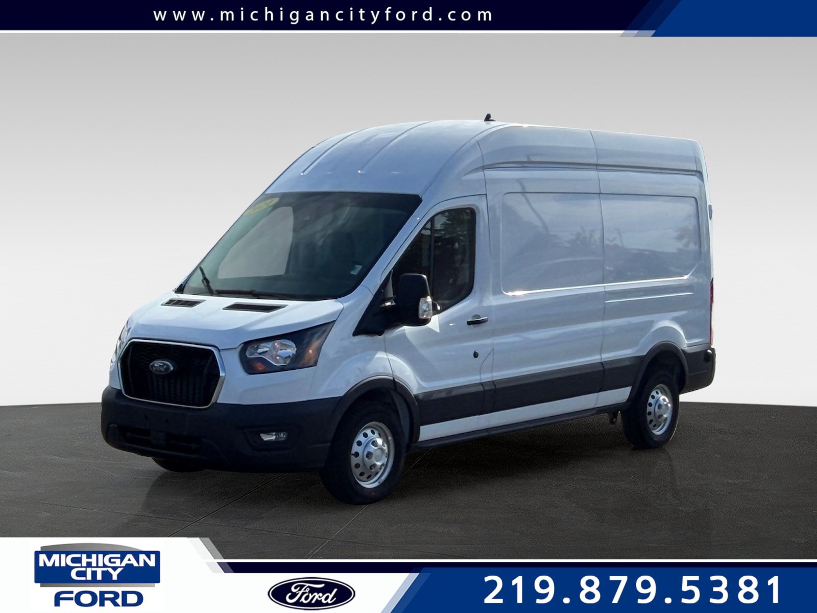 2024 Ford Transit Cargo Van T-350 148 Hi Rf 9950 GVWR AWD