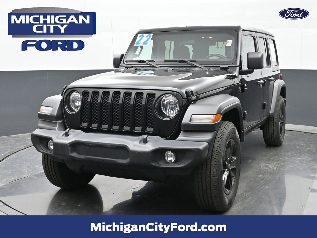 Used 2022 Jeep Wrangler Unlimited Sport Altitude Unlimited Sport Altitude 4x4