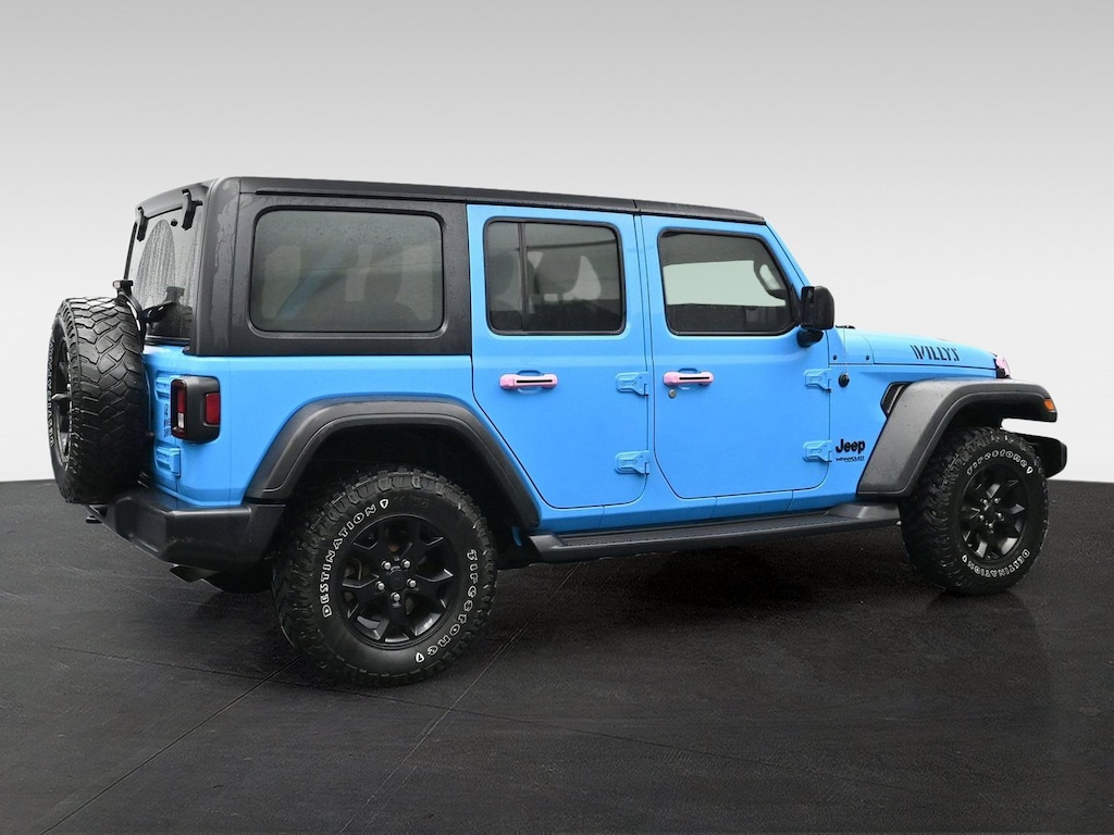 Used 2021 Jeep Wrangler Unlimited Willys Unlimited Willys 4x4