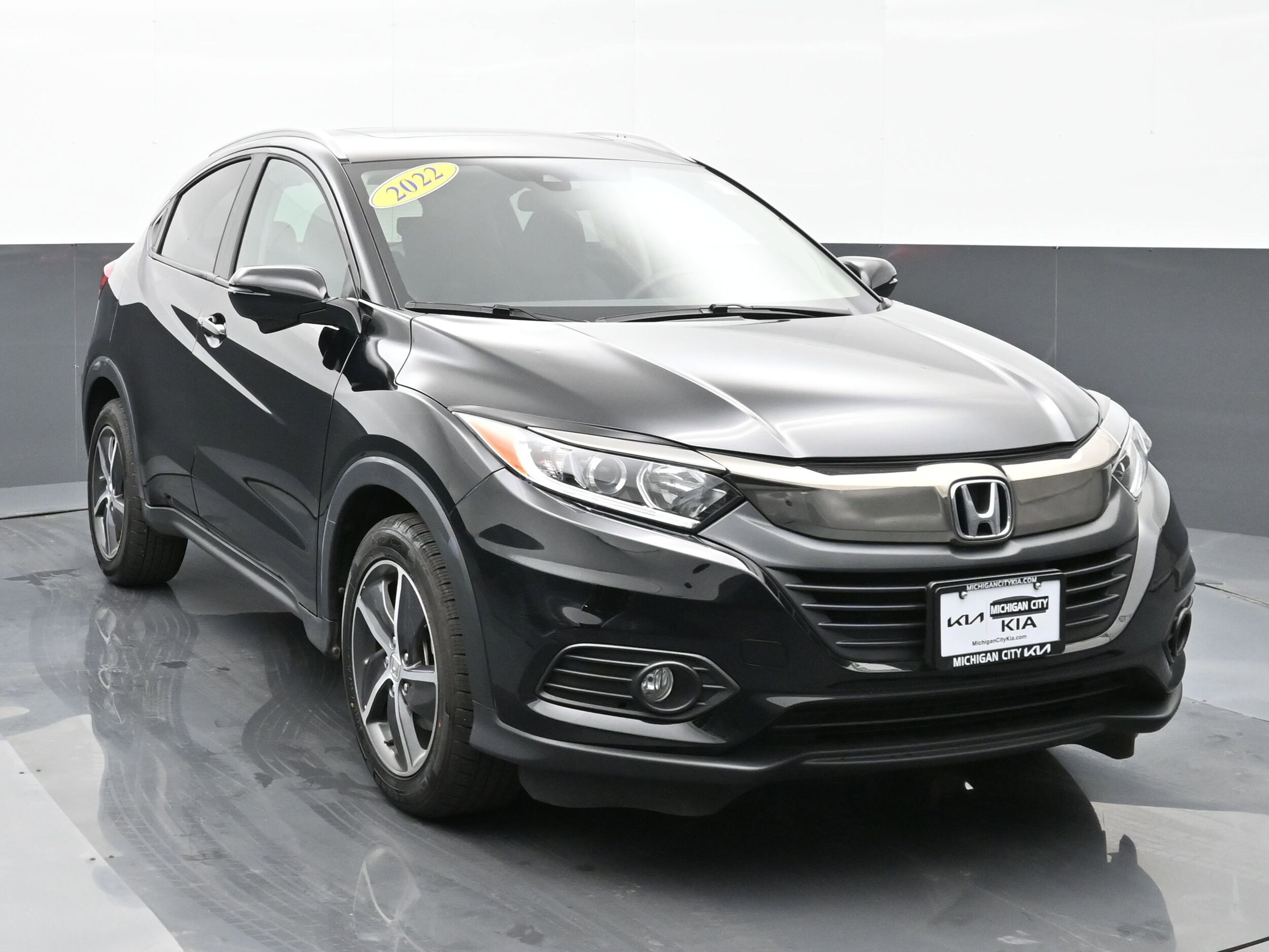 Used 2022 Honda HR-V EX with VIN 3CZRU5H59NM740511 for sale in Michigan City, IN