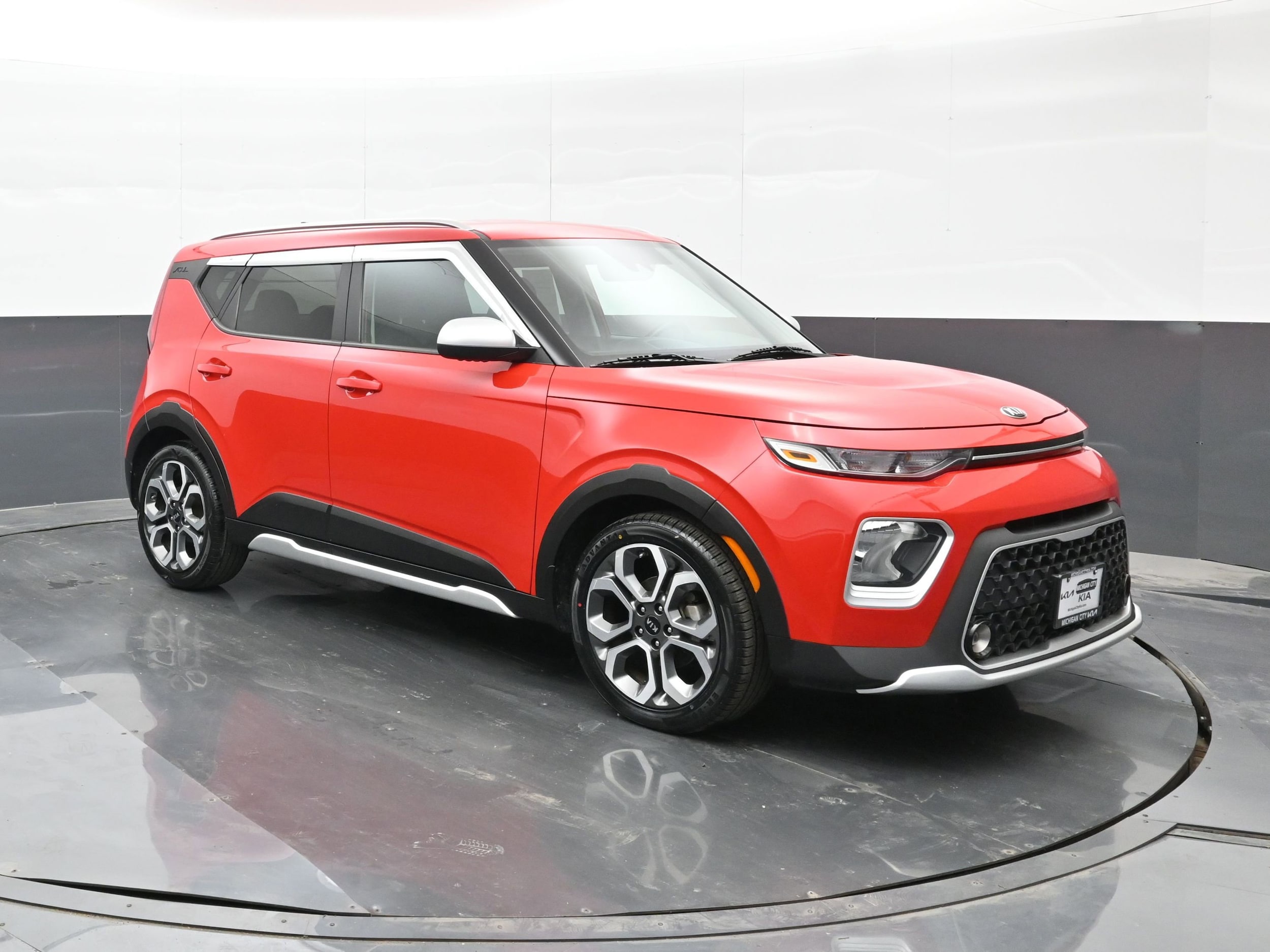 Certified 2021 Kia Soul X-Line with VIN KNDJ23AU3M7141837 for sale in Michigan City, IN