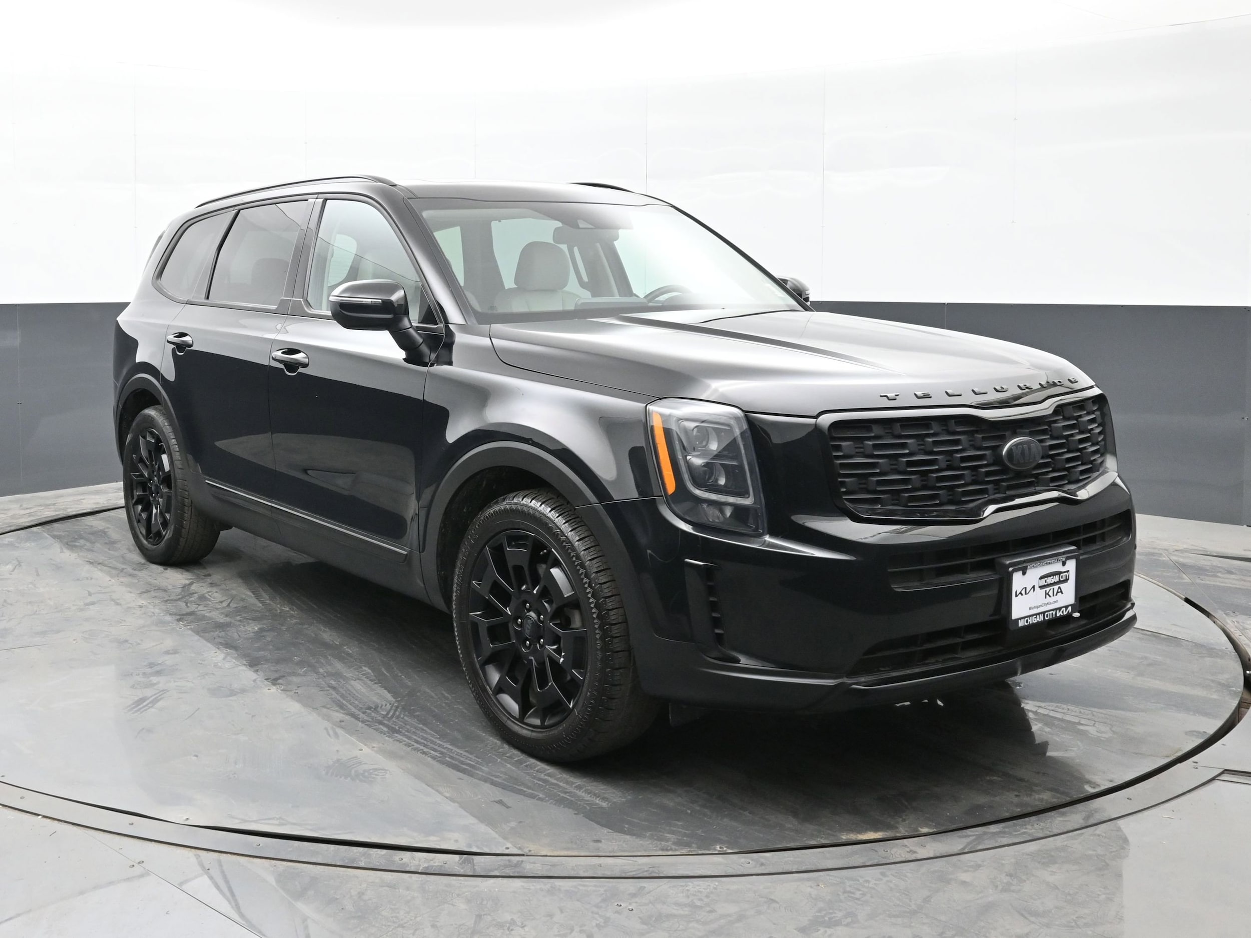 Certified 2021 Kia Telluride EX with VIN 5XYP3DHC9MG193020 for sale in Michigan City, IN