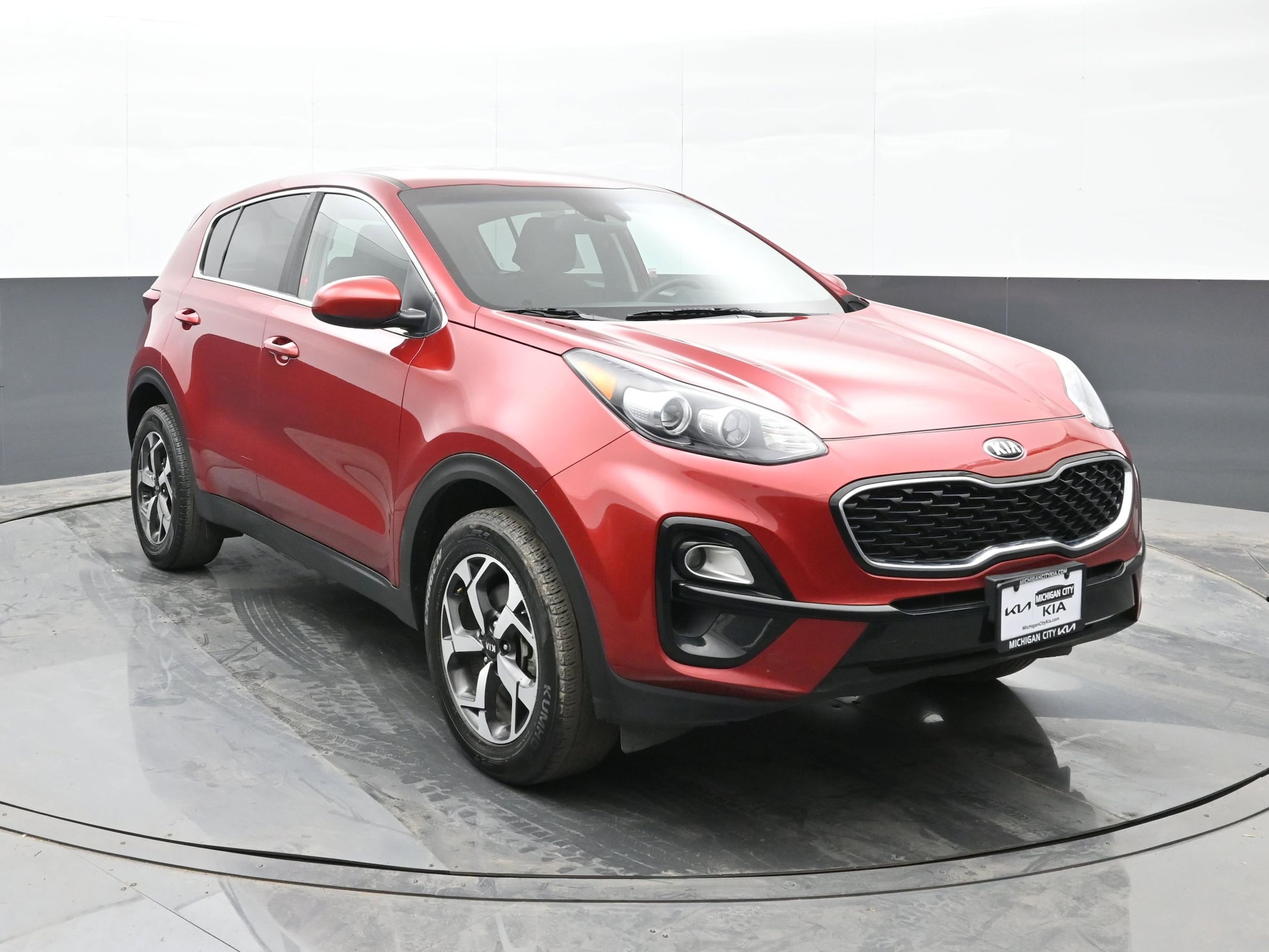 Certified 2021 Kia Sportage LX with VIN KNDPMCAC3M7917248 for sale in Michigan City, IN