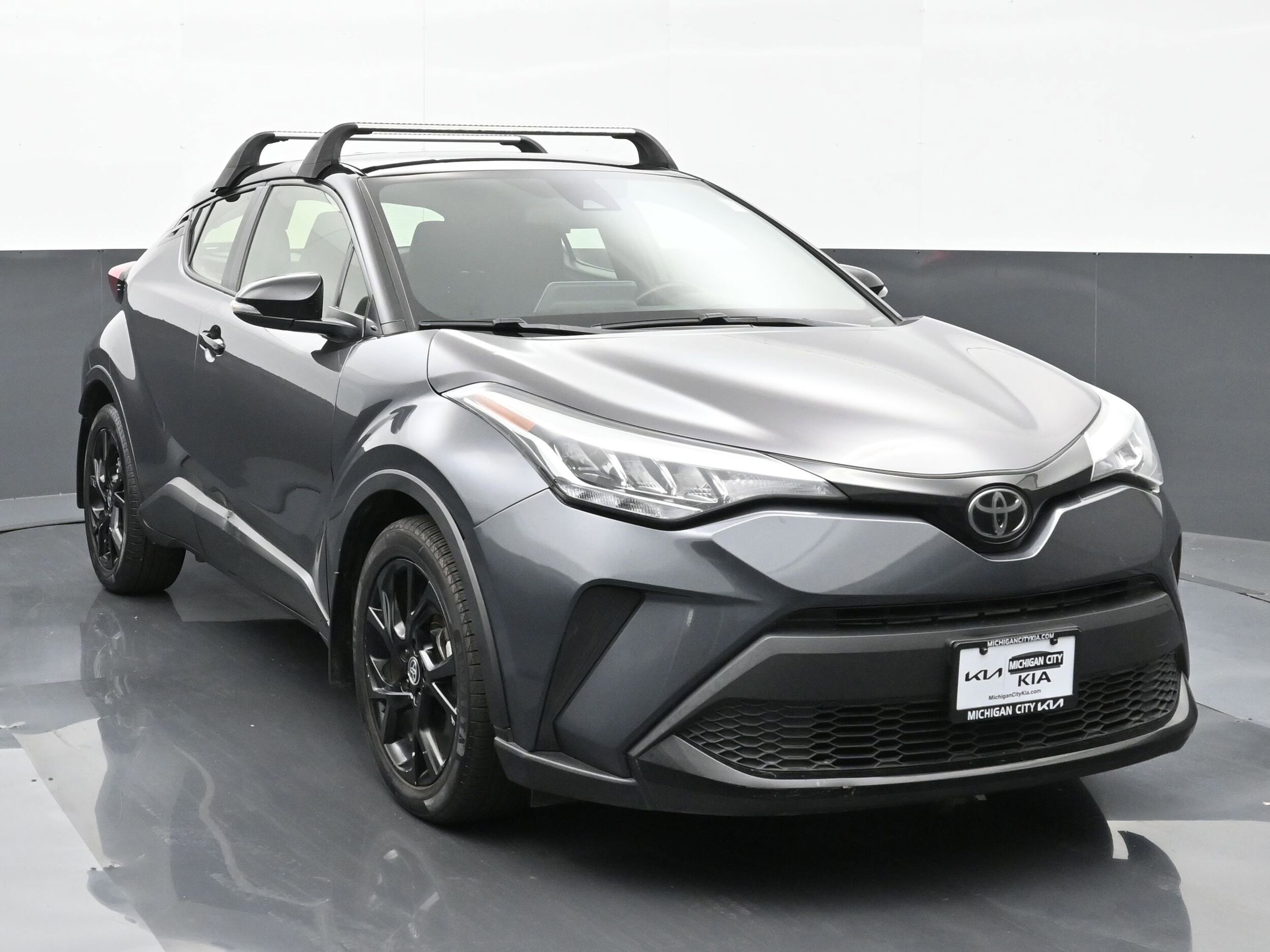 Used 2021 Toyota C-HR Nightshade with VIN JTNKHMBX8M1112446 for sale in Michigan City, IN