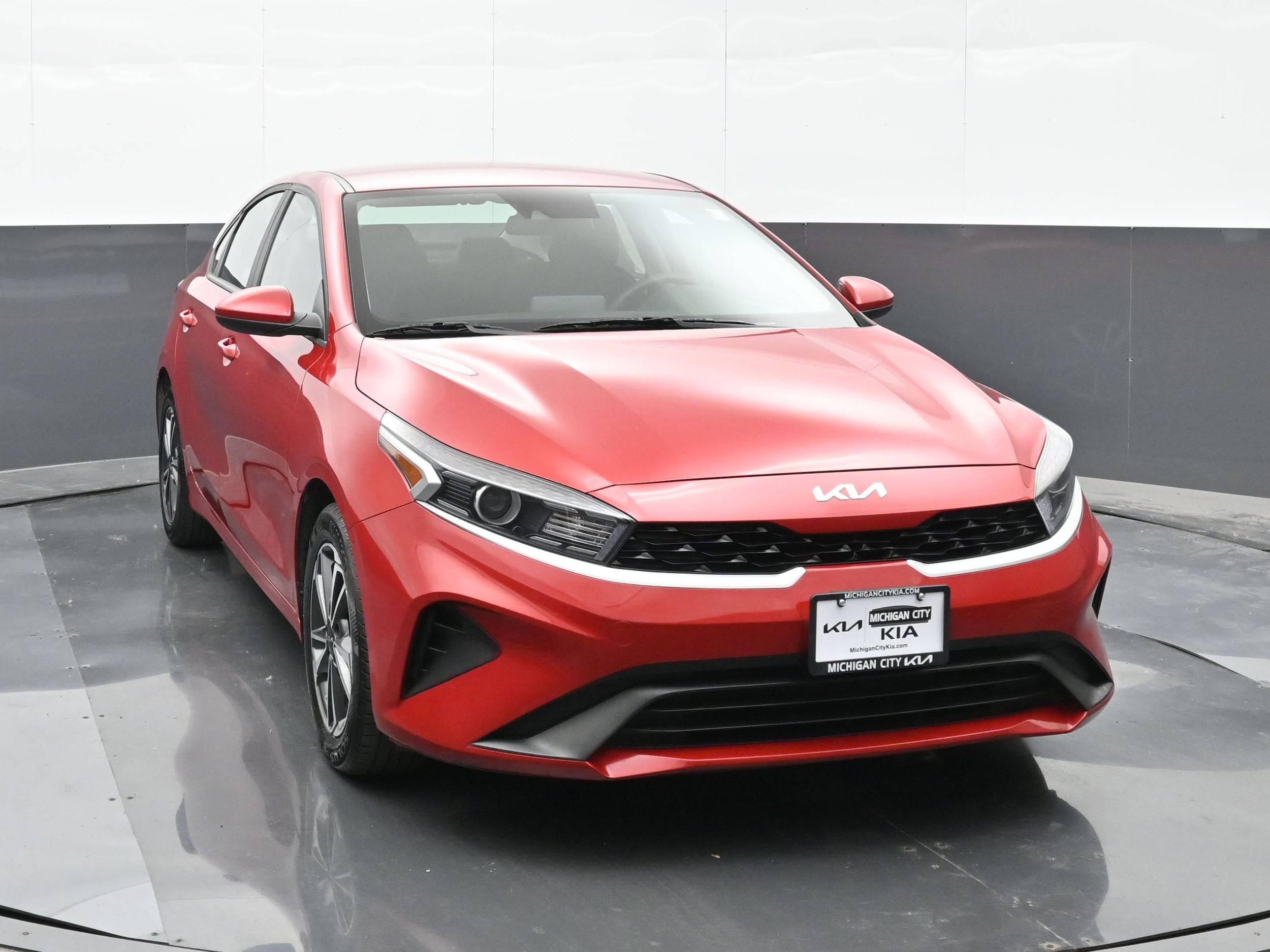 Certified 2023 Kia Forte LXS with VIN 3KPF24AD5PE640543 for sale in Michigan City, IN
