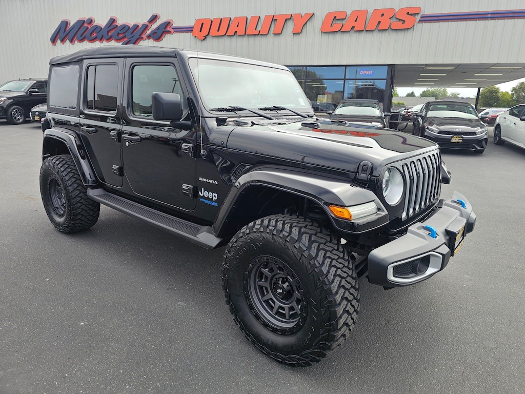 Used 2022 Jeep Wrangler Unlimited 4xe Sahara SUV