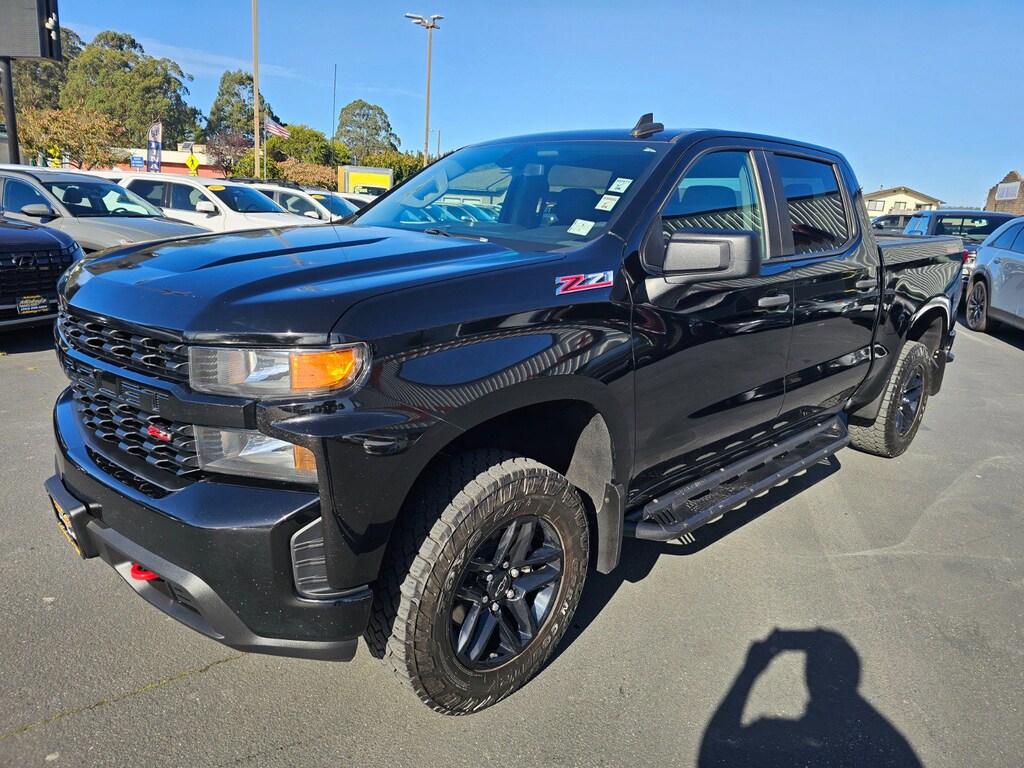 Used 2019 Chevrolet Silverado 1500 Silverado Custom Trail Boss Truck Crew Cab