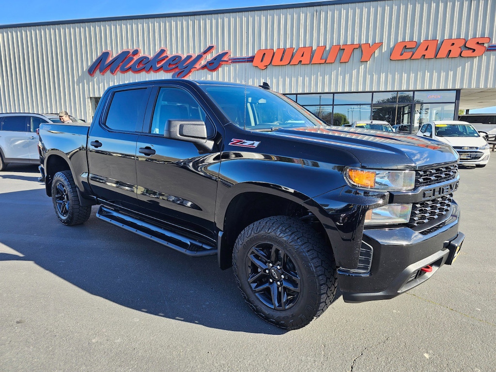 Used 2019 Chevrolet Silverado 1500 Silverado Custom Trail Boss Truck Crew Cab