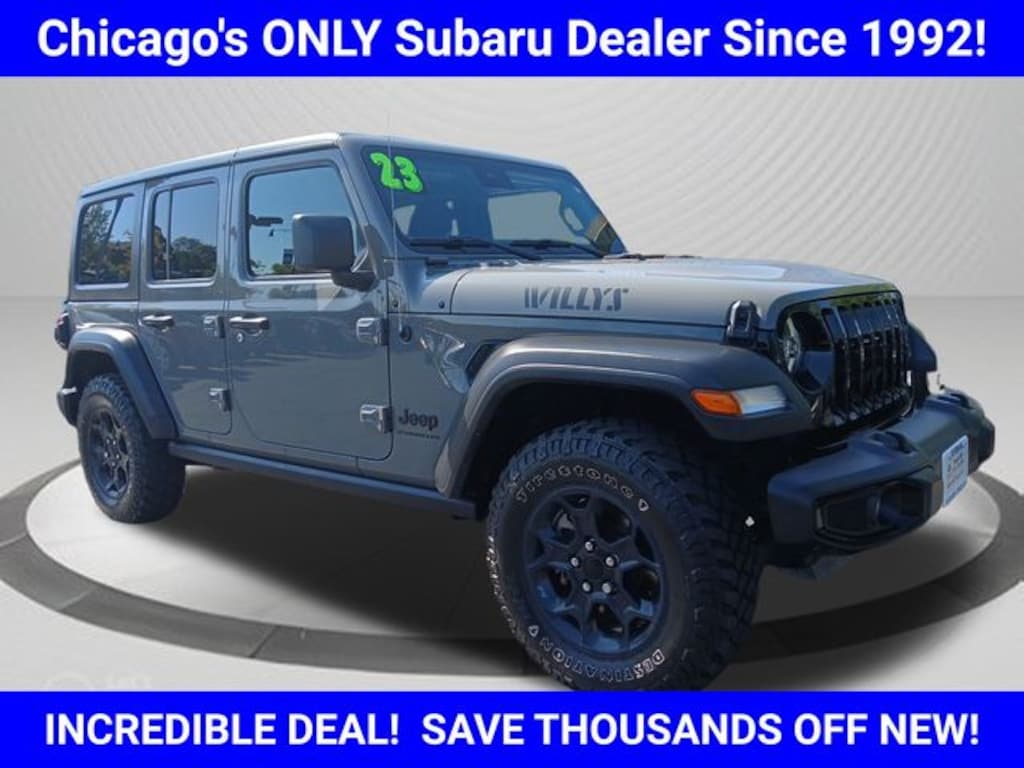 Used 2023 Jeep Wrangler Willys SUV
