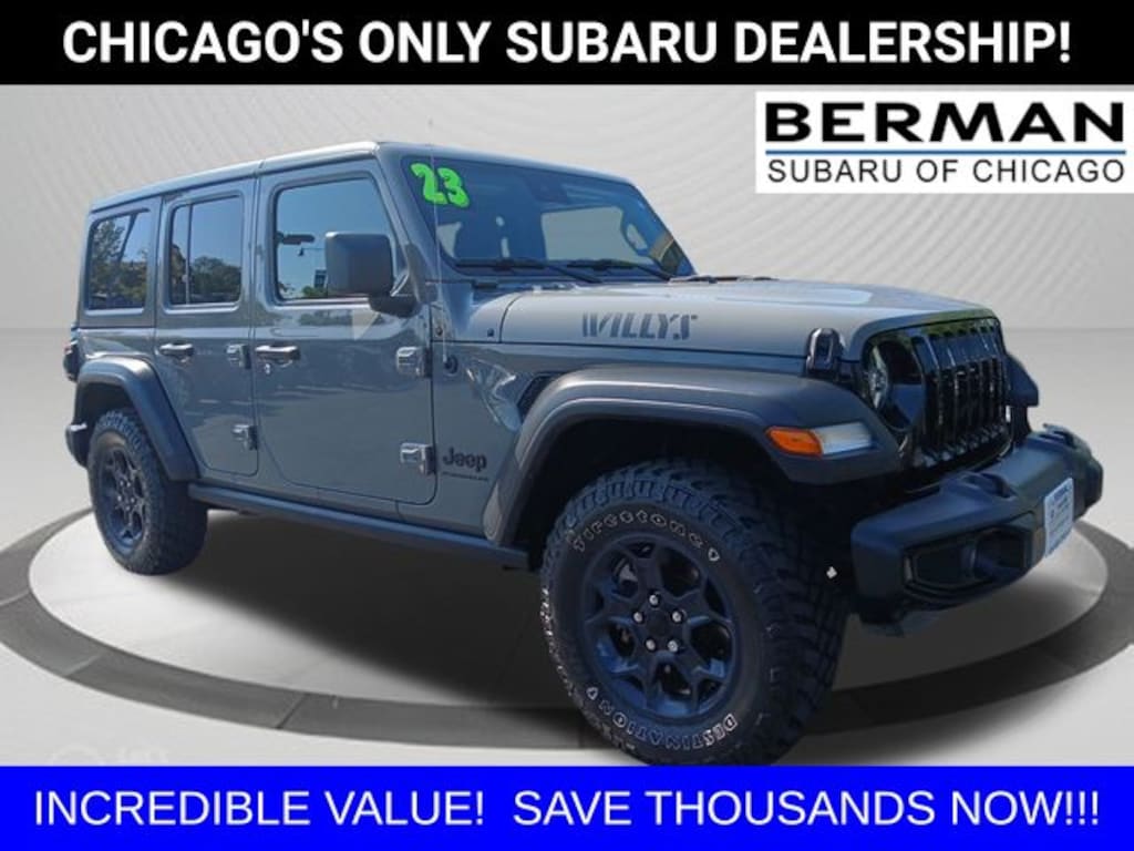 Used 2023 Jeep Wrangler Willys SUV