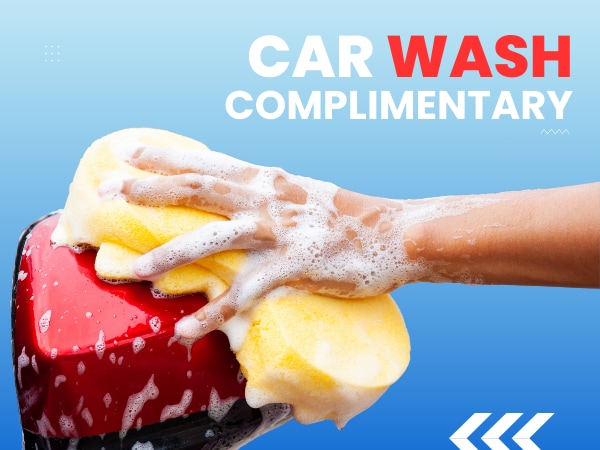 complimentary car wash at Chicago Subaru dealership near Oak Lawn