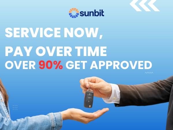 Sunbit service financing at Chicago Subaru dealership near Evanston