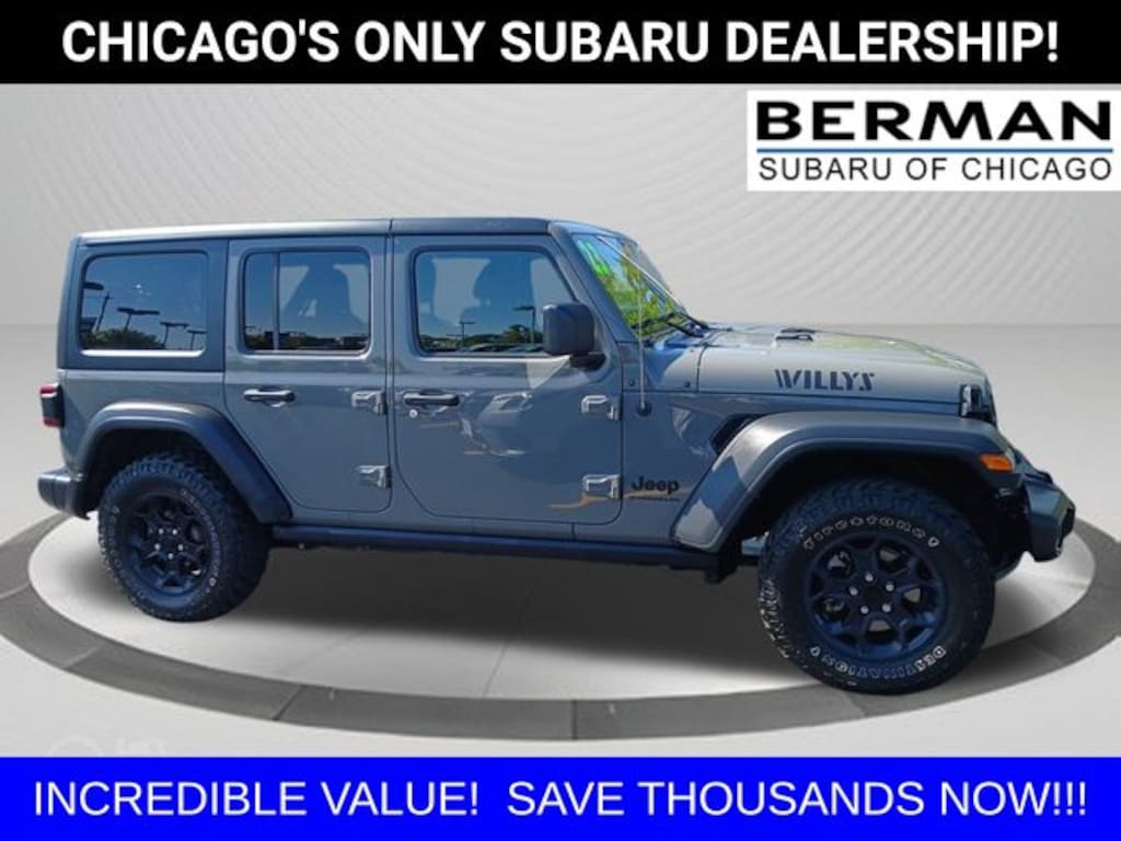 Used 2023 Jeep Wrangler Willys SUV