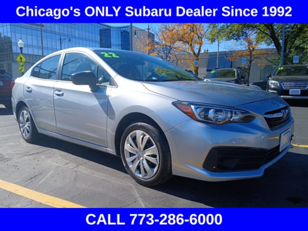 Certified 2022 Subaru Impreza Base Sedan