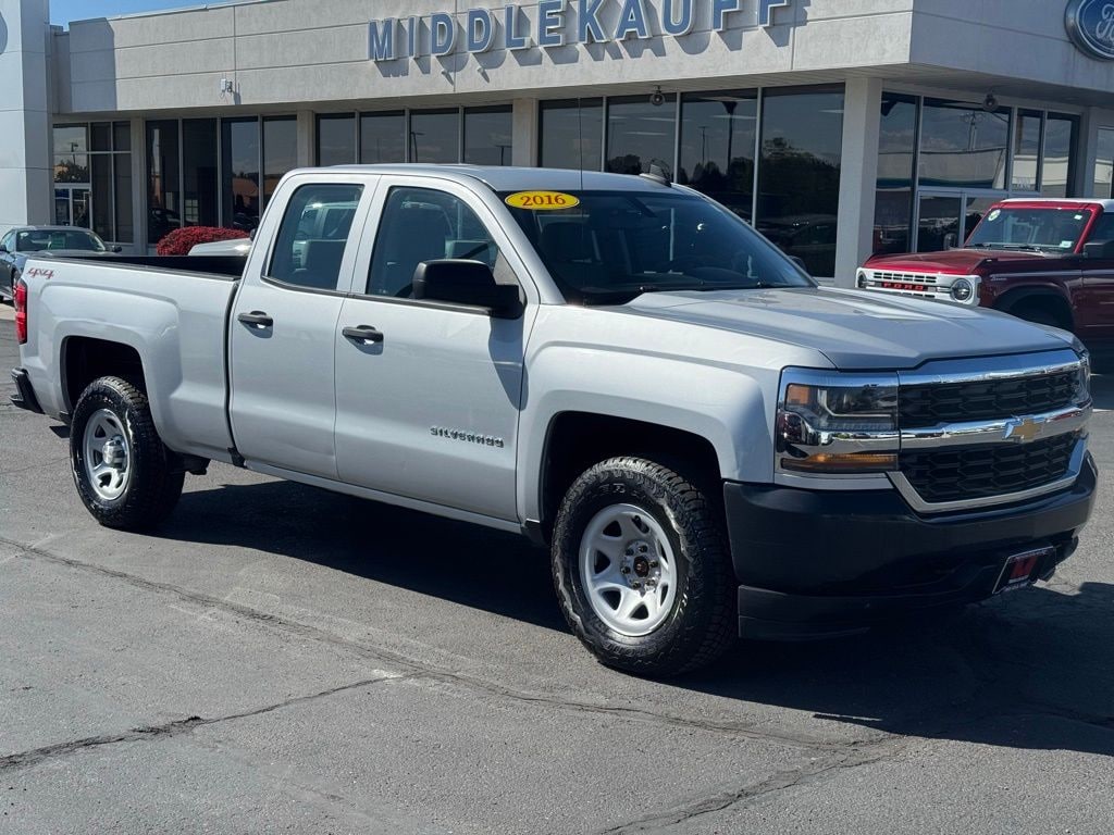 Used 2016 Chevrolet Silverado 1500 Extended Cab Short Bed Truck