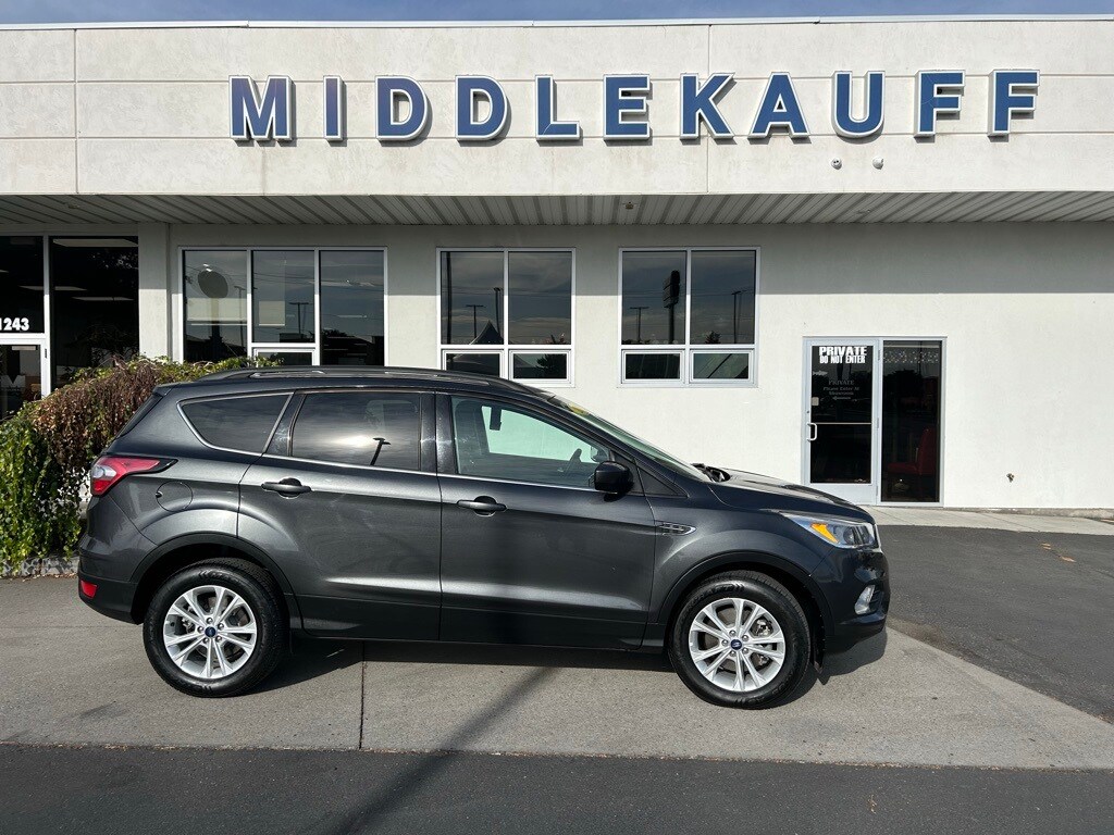 Used 2018 Ford Escape SE with VIN 1FMCU9GD0JUD31083 for sale in Twin Falls, ID