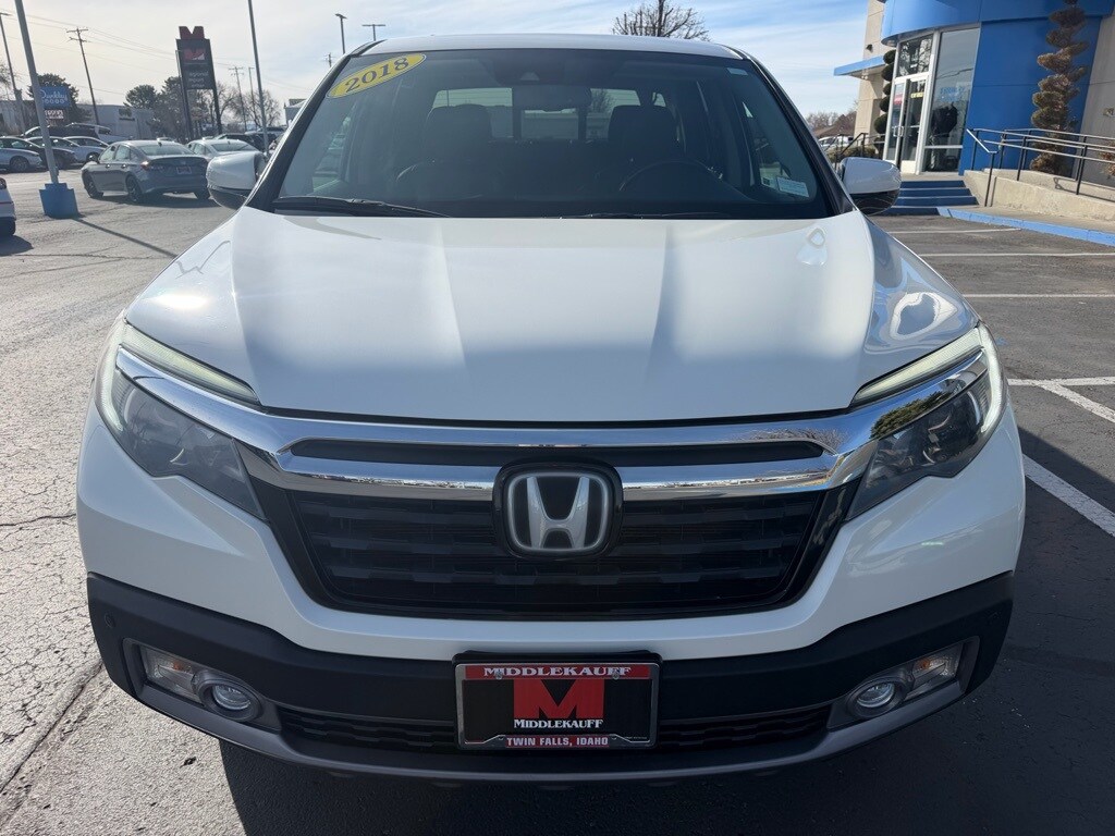Used 2018 Honda Ridgeline RTL-E Crew Cab Short Bed Truck