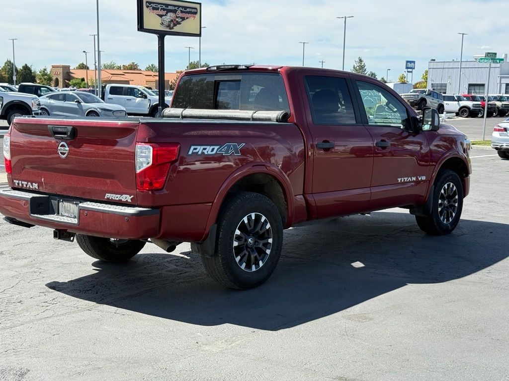 Used 2018 Nissan Titan Crew Cab Short Bed Truck