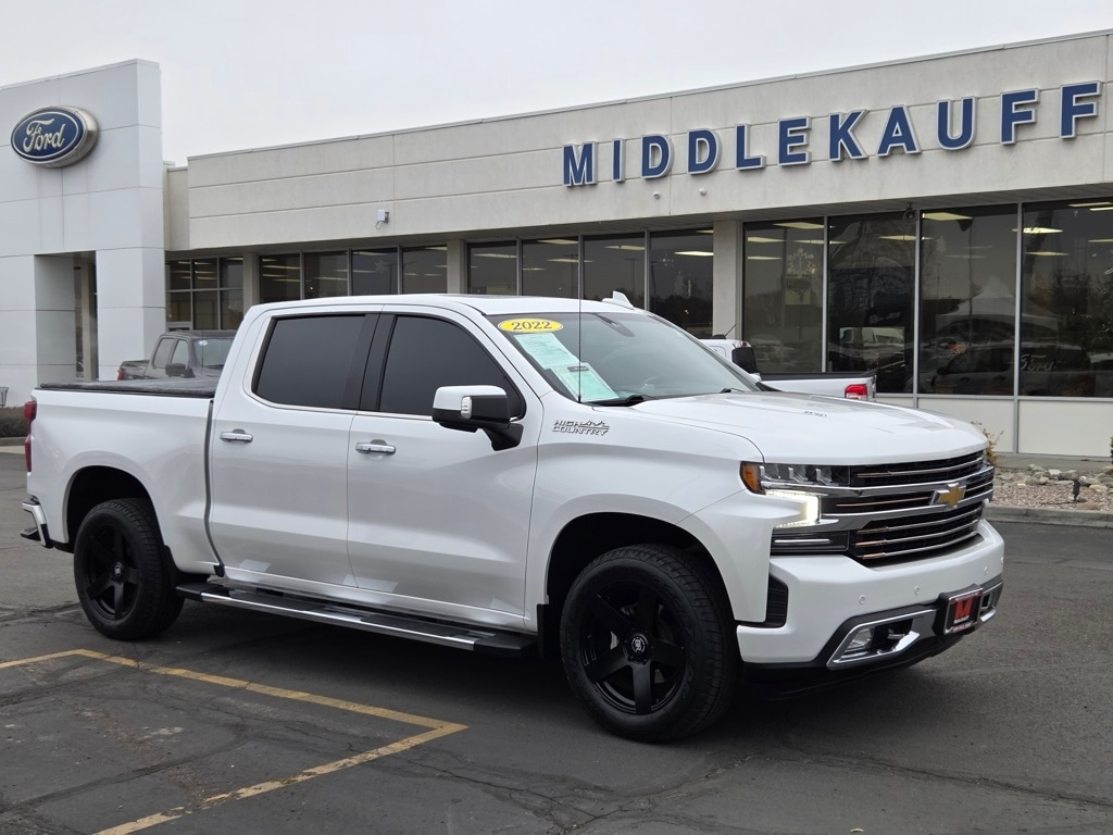 Used 2022 Chevrolet Silverado 1500 LTD High Country Crew Cab Short Bed Truck