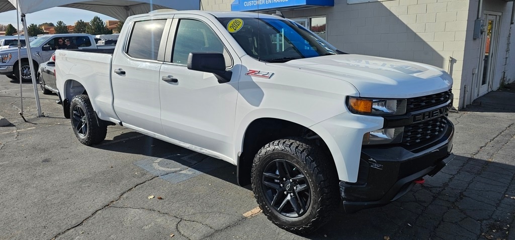 Used 2020 Chevrolet Silverado 1500 Custom Trail Boss Crew Cab Long Bed Truck