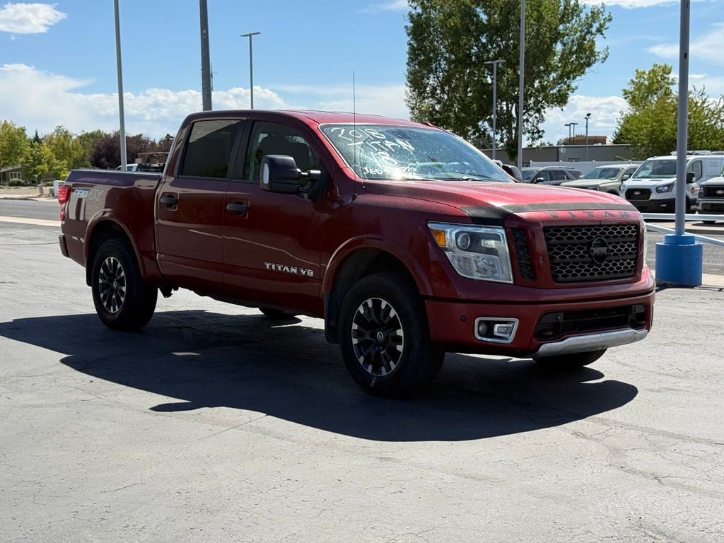 Used 2018 Nissan Titan Crew Cab Short Bed Truck
