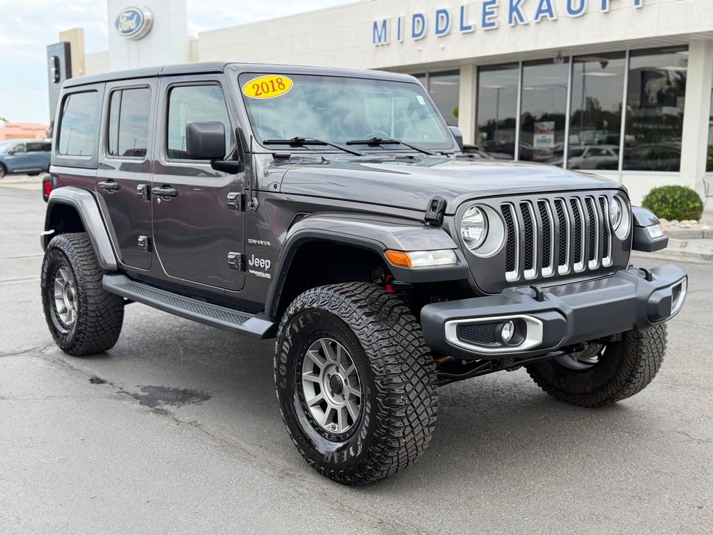  2018 Jeep Wrangler Unlimited Sahara 4WD   