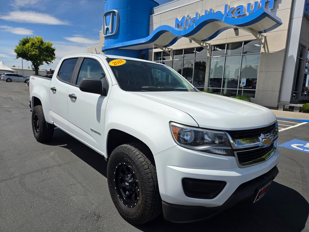2018 Chevrolet Colorado Work Truck Crew Cab 4WD