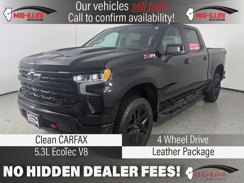 Certified 2025 Chevrolet Silverado 1500 LT Trail Boss Truck Crew Cab