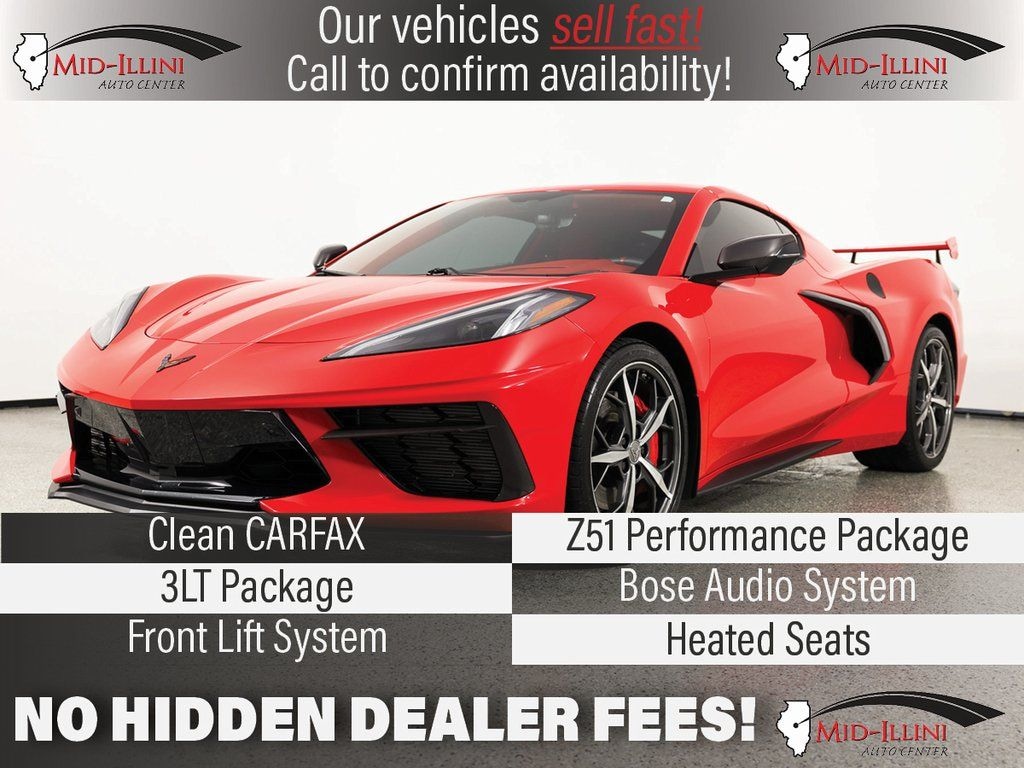 Used 2023 Chevrolet Corvette Stingray 3LT Coupe