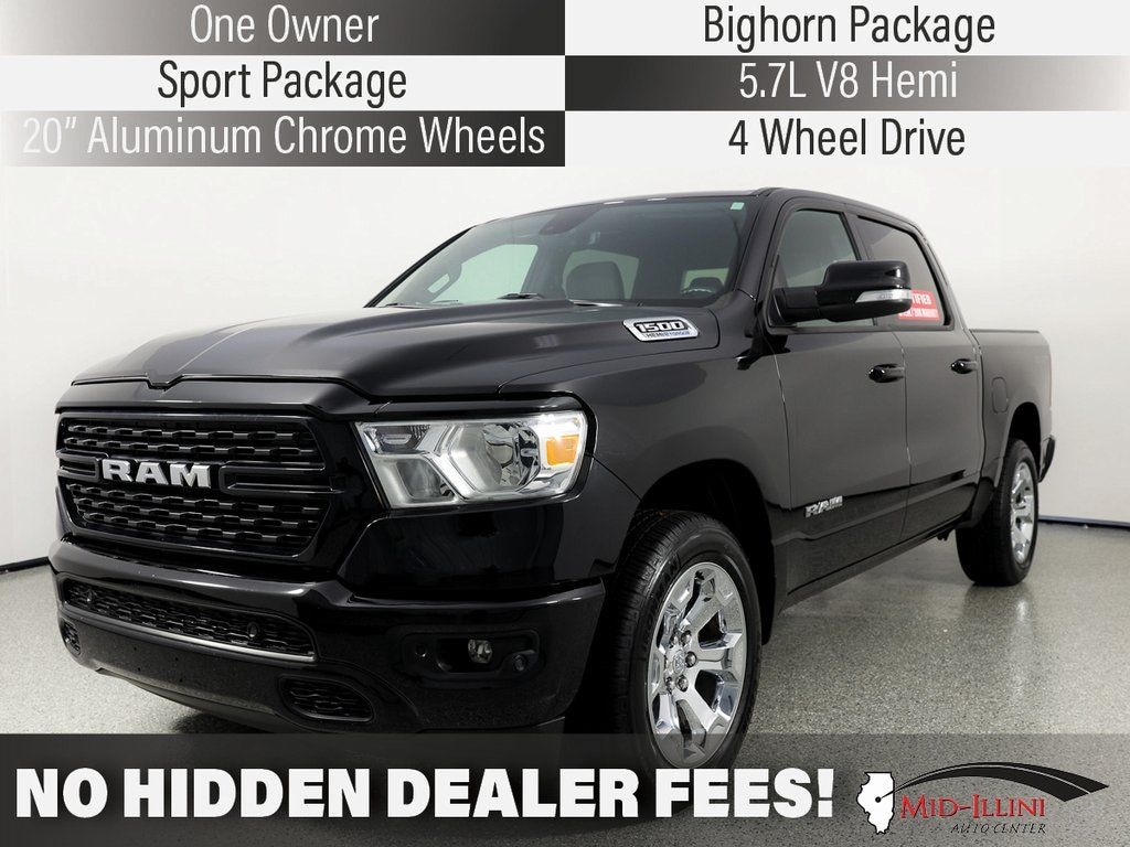 Certified 2022 Ram 1500 Big Horn/Lone Star Truck Crew Cab