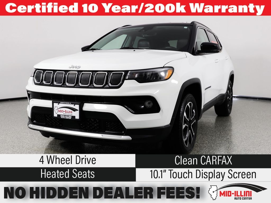 Certified 2022 Jeep Compass Limited SUV