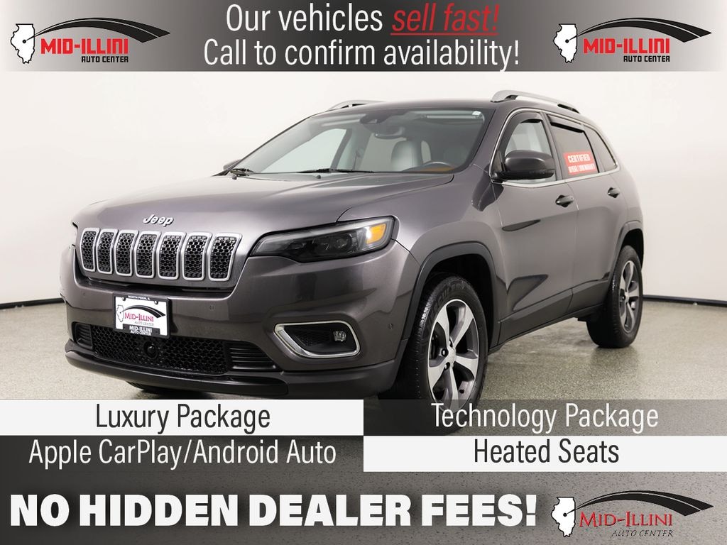 Certified 2019 Jeep Cherokee Limited 4x4 SUV