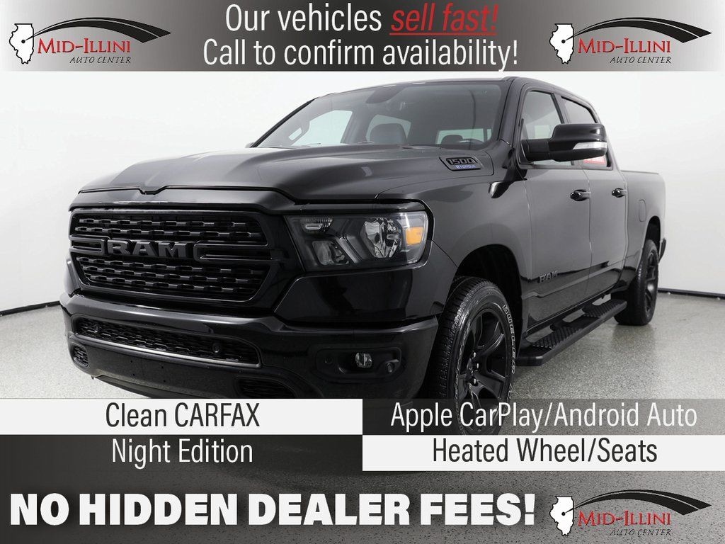 Certified 2022 Ram 1500 Big Horn/Lone Star Truck Crew Cab