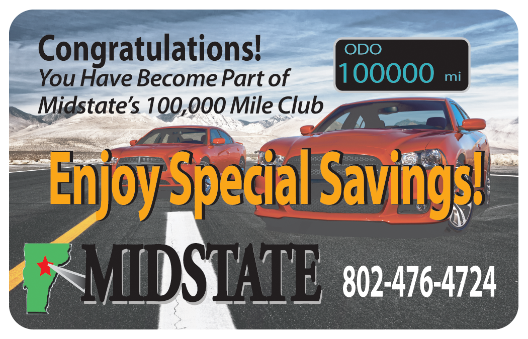 Midstate Dodge 100k Mile Club Midstate Chrysler Dodge Jeep Ram