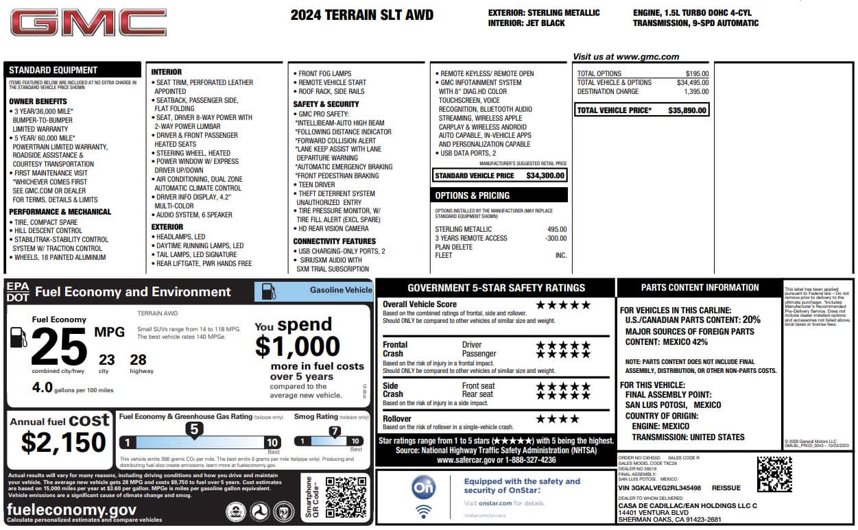 2024 GMC Terrain SLT - Photo 28