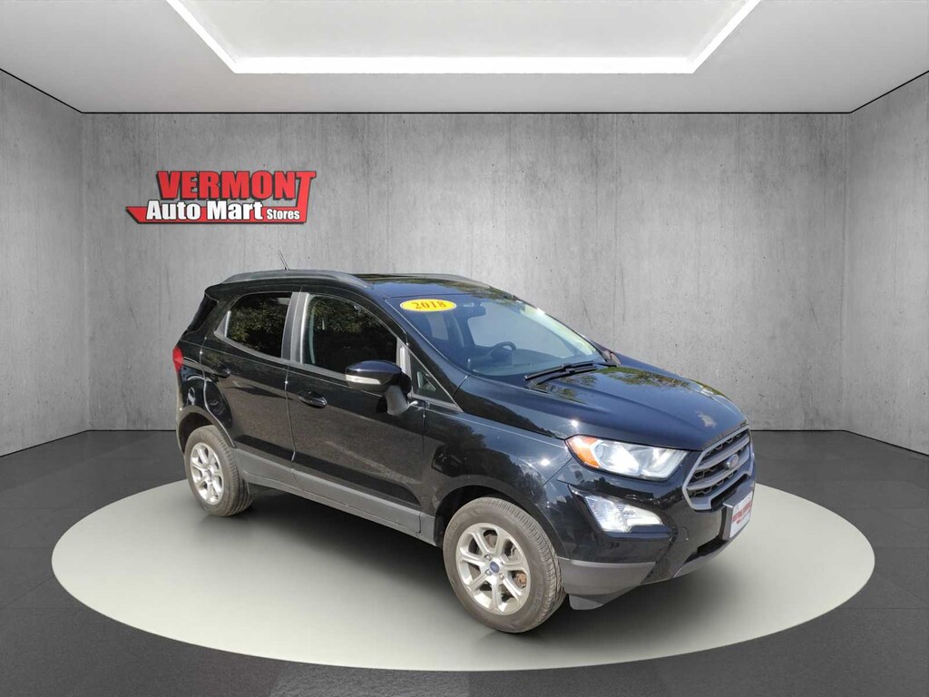 Used 2018 Ford EcoSport For Sale at Central Vermont Auto Mart