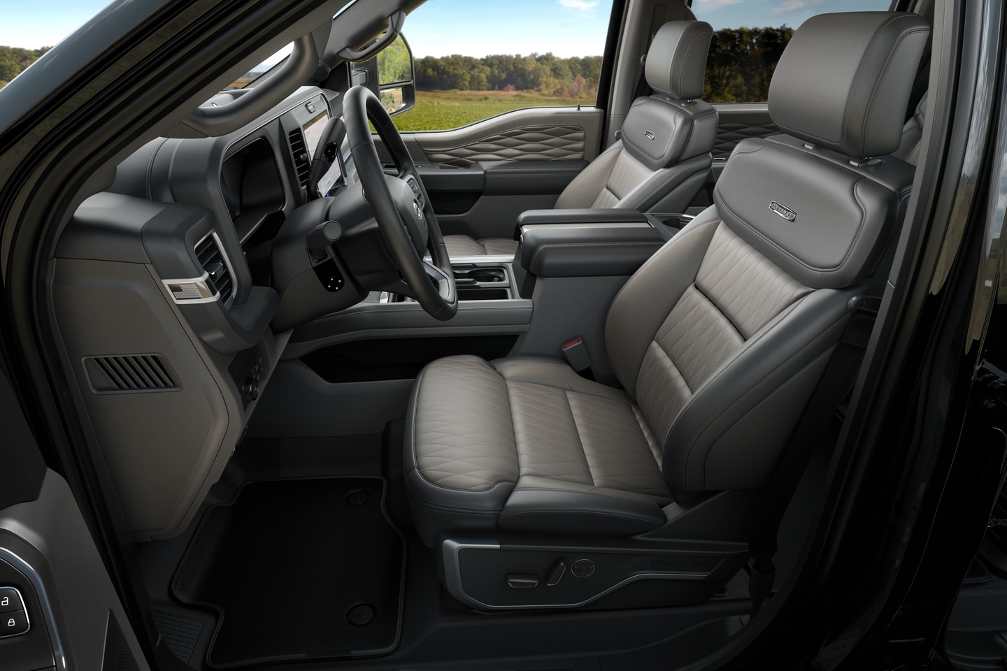 2026 Ford F-250 Platinum Crew Cab interior